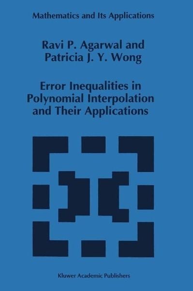 Produktbild: Error Inequalities in Polynomial Interpolation and Their Applications