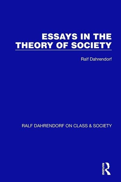 Produktbild: Essays in the Theory of Society