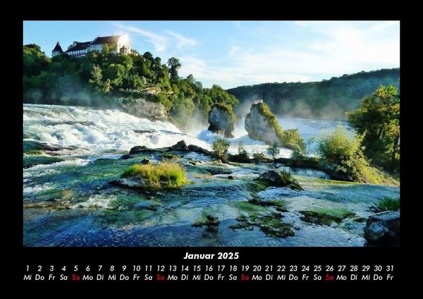 Produktbild: Wasserf&auml;lle 2025 Fotokalender DIN A3