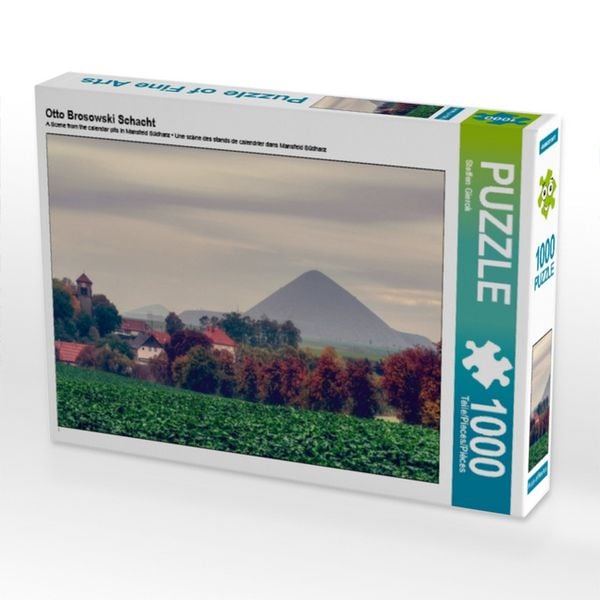 CALVENDO Puzzle Otto Brosowski Schacht | 1000 Teile Lege-Größe 64x48cm Foto-Puzzle für glückliche Stunden
