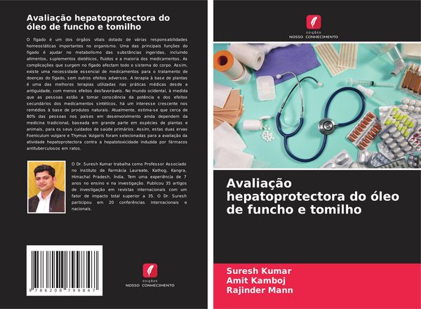 Produktbild: Avalia&ccedil;&atilde;o hepatoprotectora do &oacute;leo de funcho e tomilho