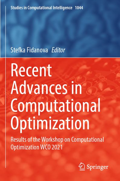 Produktbild: Recent Advances in Computational Optimization