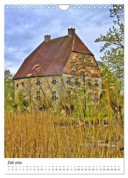 Produktbild: Kreis Coesfeld im M&uuml;nsterland (Wandkalender 2026 DIN A4 hoch), CALVENDO Monatskalender