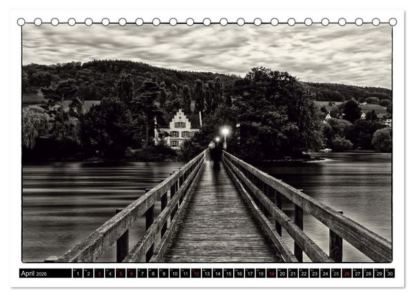 Produktbild: Boden-Seen-Sucht (Tischkalender 2026 DIN A5 quer), CALVENDO Monatskalender