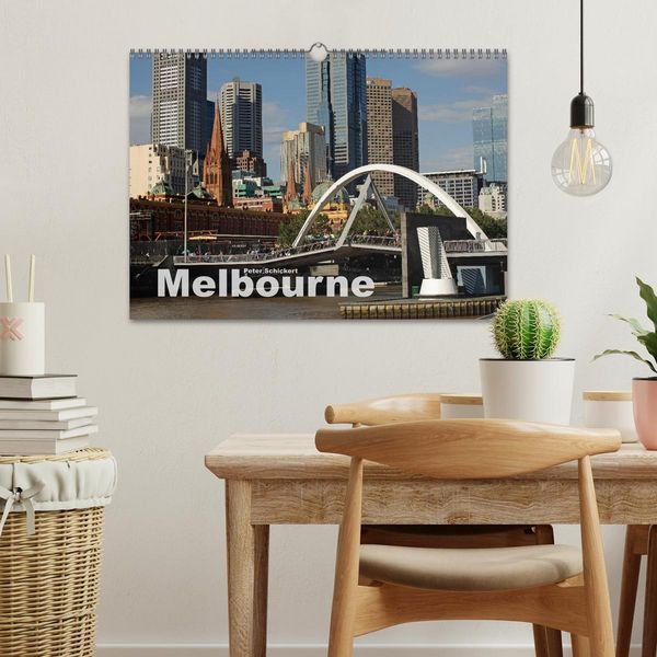 Produktbild: Melbourne (Wandkalender 2026 DIN A3 quer), CALVENDO Monatskalender