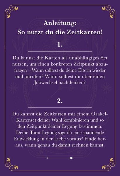 Produktbild: Kartenbox: Perfect Timing &ndash; Zeitkarten