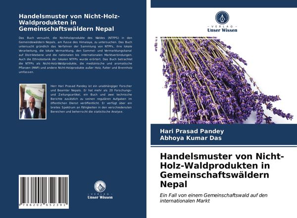 Handelsmuster von Nicht-Holz-Waldprodukten in Gemeinschaftswäldern Nepal, Taschenbuch von Hari Prasad Pandey , Abhoya Kumar Das, Verlag Unser Wissen,