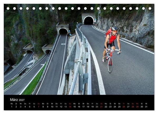 Produktbild: Alpenp&auml;sse auf dem Rennrad Vol. 2 (Tischkalender 2027 DIN A5 quer), CALVENDO Monatskalender