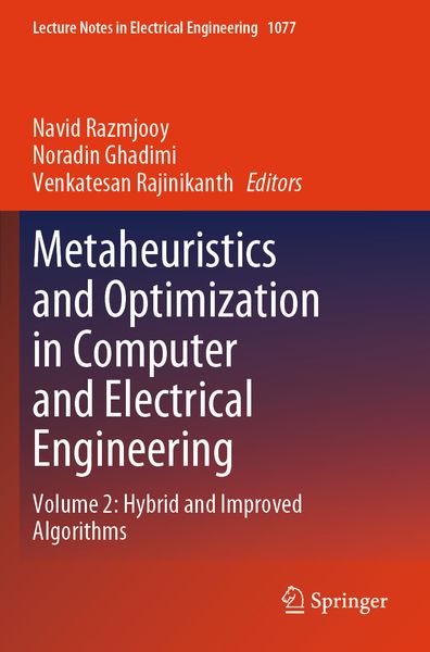 Produktbild: Metaheuristics and Optimization in Computer and Electrical Engineering
