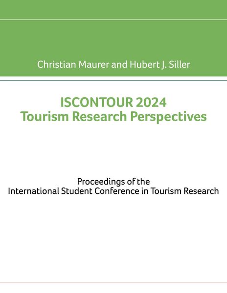 Produktbild: ISCONTOUR 2024 Tourism Research Perspectives