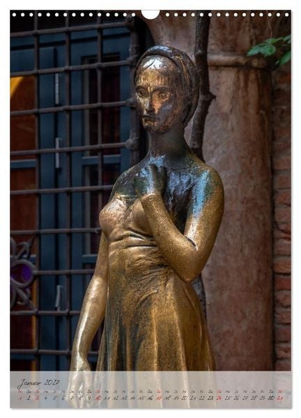 Produktbild: Julia in Verona - Giulietta a Verona (Wandkalender 2027 DIN A3 hoch), CALVENDO Monatskalender
