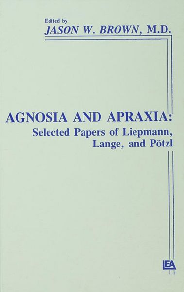 Produktbild: Agnosia and Apraxia