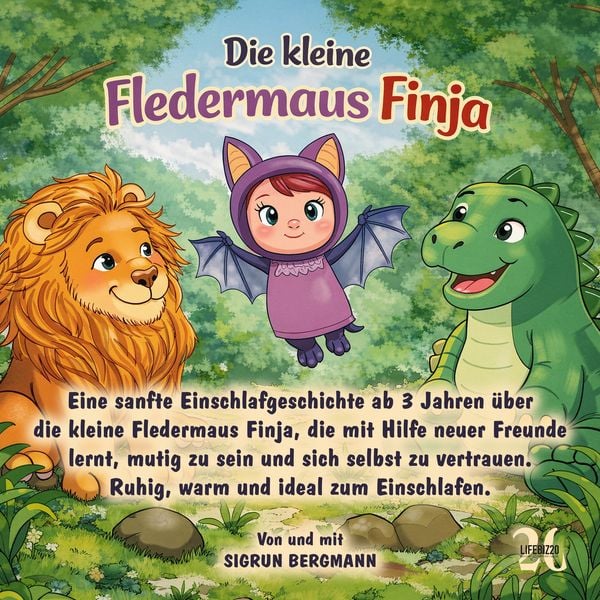 Die kleine Fledermaus Finja - Sigrun Bergmann, Audio, 9783903440982
