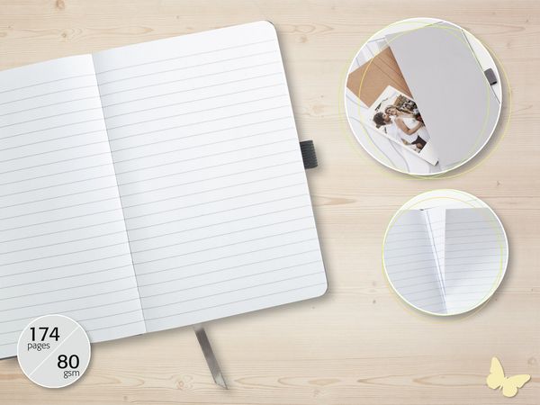 Produktbild: SIGEL JN132 Notizbuch Jolie, Mint Green, ca. A6, liniert