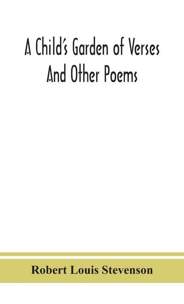 Produktbild: A Child'S Garden Of Verses