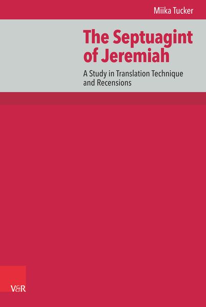 Produktbild: The Septuagint of Jeremiah