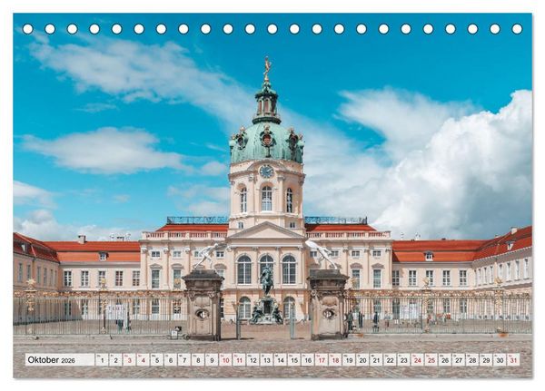 Produktbild: Berlin rund ums Jahr (Tischkalender 2026 DIN A5 quer), CALVENDO Monatskalender