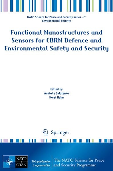 Produktbild: Functional Nanostructures and Sensors for CBRN Defence and Environmental Safety and Security