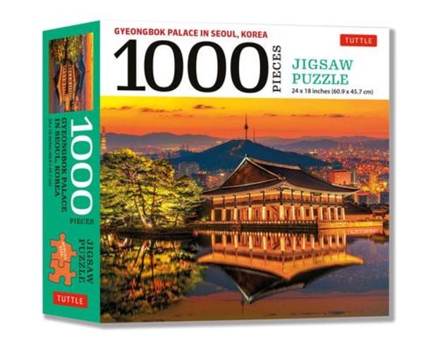 Gyeongbok Palace in Seoul Korea - 1000 Piece Jigsaw Puzzle