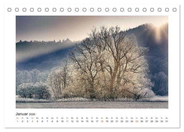 Produktbild: Erkundungen um Eichst&auml;tt (Tischkalender 2026 DIN A5 quer), CALVENDO Monatskalender