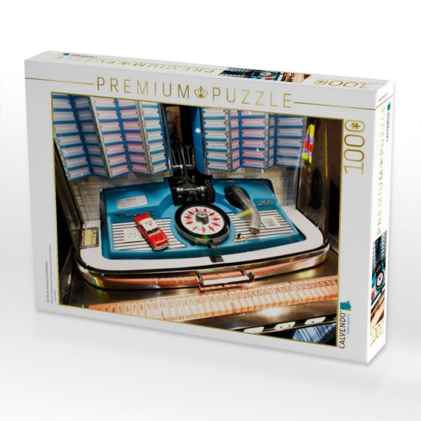 Produktbild: CALVENDO Puzzle Wurlitzer Jukebox Schallplatten | 1000 Teile Lege-Gr&ouml;&szlig;e 64x48cm Foto-Puzzle f&uuml;r gl&uuml;ckliche Stunden