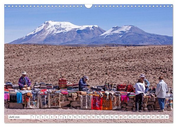 Produktbild: Vielf&auml;ltiges Peru (Wandkalender 2026 DIN A3 quer), CALVENDO Monatskalender
