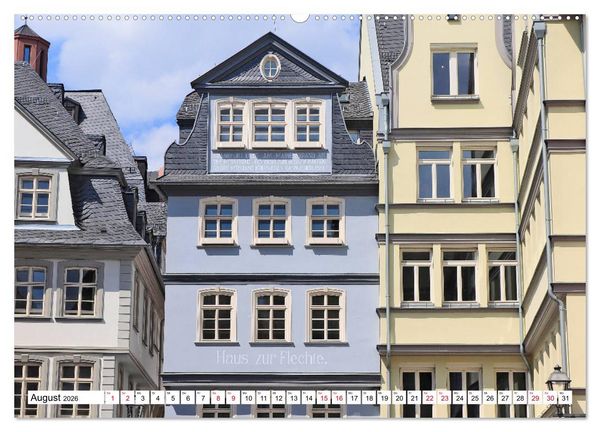 Produktbild: Frankfurt am Main die neue Altstadt vom Taxifahrer Petrus Bodenstaff (Wandkalender 2026 DIN A2 quer), CALVENDO Monatskalender