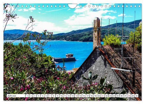 Produktbild: Impressionen aus Portoferrario - Elba (Wandkalender 2026 DIN A4 quer), CALVENDO Monatskalender