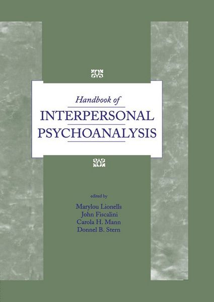 Produktbild: Handbook of Interpersonal Psychoanalysis