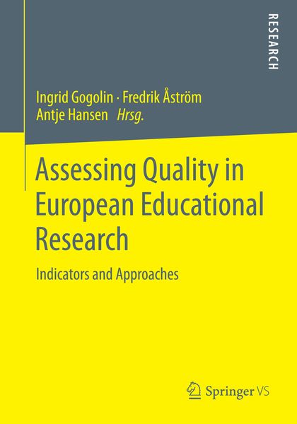 Produktbild: Assessing Quality in European Educational Research