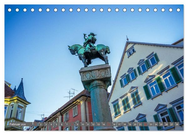 Produktbild: Historisches Esslingen am Neckar 2026 (Tischkalender 2026 DIN A5 quer), CALVENDO Monatskalender