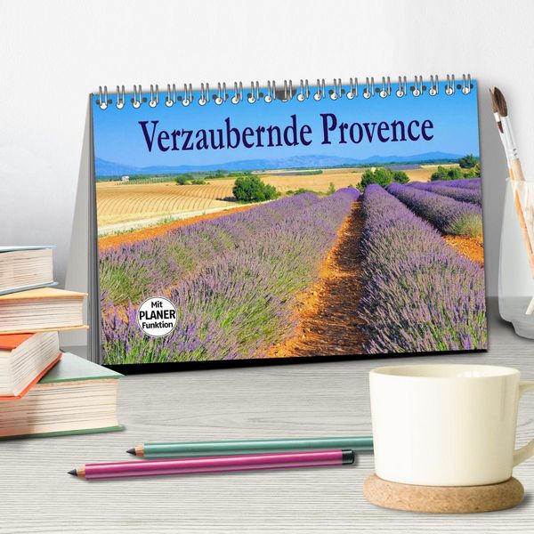 Produktbild: Verzaubernde Provence (Tischkalender 2026 DIN A5 quer), CALVENDO Monatskalender