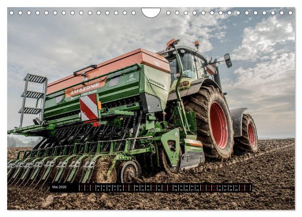 Produktbild: Landwirtschaft - Von der Saat bis zur Ernte (Wandkalender 2026 DIN A4 quer), CALVENDO Monatskalender