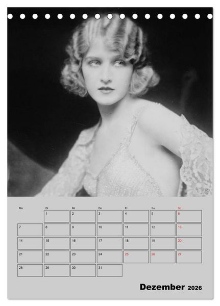 Produktbild: Diven der Stummfilm-&Auml;ra (Tischkalender 2026 DIN A5 hoch), CALVENDO Monatskalender