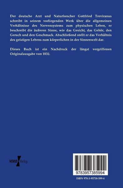 Produktbild: Die Erscheinungen und Gesetze des organischen Lebens