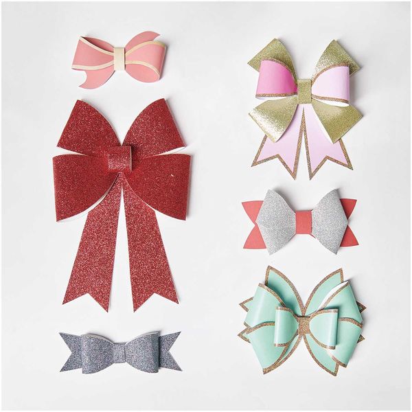 Produktbild: Bastelpapierblock Put A Bow On It!, f&uuml;r bis zu 18 Schleifen