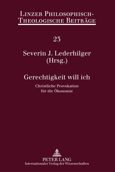 Produktbild: Gerechtigkeit will ich