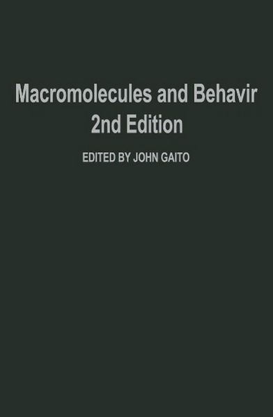 Produktbild: Macromolecules and Behavior