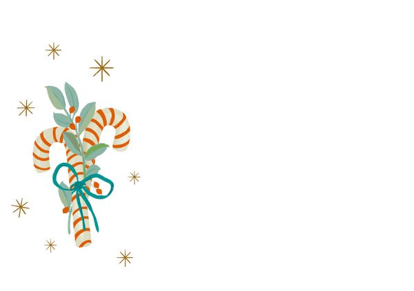 Produktbild: Weihnachtskarte m. Kuvert - Merry Christmas (Cozy Christmas)
