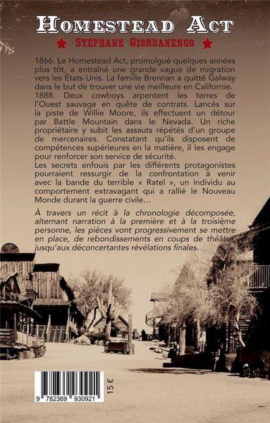 Produktbild: Homestead act chro d'cowbo