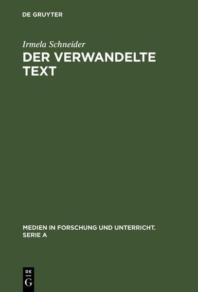 Produktbild: Der verwandelte Text
