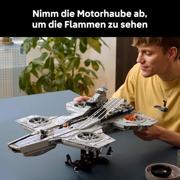 Produktbild: LEGO ǀ Marvel 76354 S.H.I.E.L.D.-Helicarrier, Modellbau f&uuml;r Erwachsene
