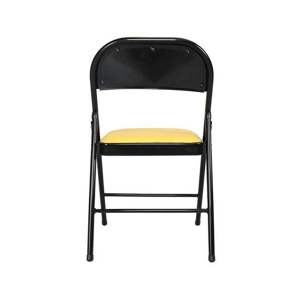 Produktbild: HTI-Living Klappstuhl Wedigo PVC Gelb Schwarz Klappstuhl Wedigo PVC Gelb Schwarz