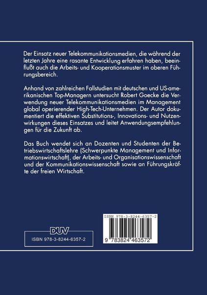 Produktbild: Kommunikation von F&uuml;hrungskr&auml;ften