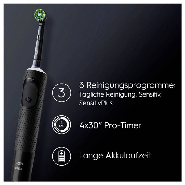 Produktbild: Oral-B Vitality Pro D103 Hangable 427063 Elektrische Zahnb&uuml;rste Schwarz
