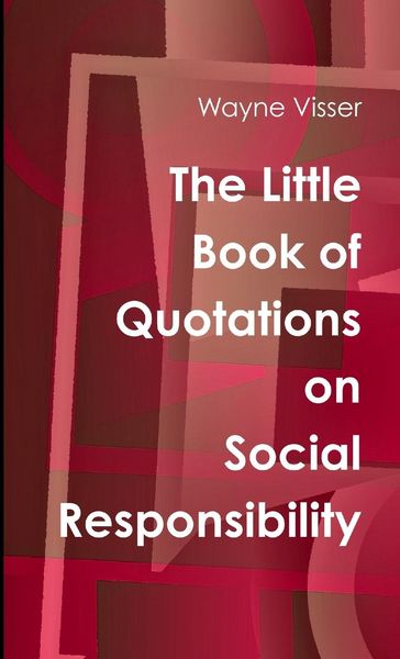 Produktbild: The Little Book of Quotations on Social Responsibility