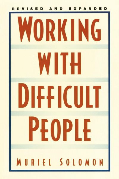 Produktbild: Working with Difficult People