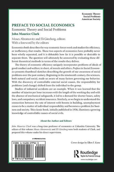 Produktbild: Preface to Social Economics