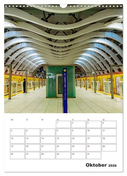 Produktbild: Tokio - Reiseplaner (Wandkalender 2026 DIN A3 hoch), CALVENDO Monatskalender