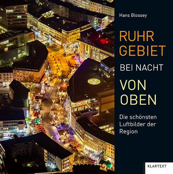 Produktbild: Ruhrgebiet bei Nacht von oben